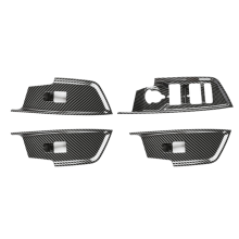 Embellecedor del panel de elevación del interruptor de la ventana del coche, reposabrazos de la puerta