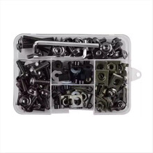Kit de tornillos para carenado de motocicleta, tornillos y fijaciones para parabrisas de motocicleta