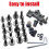 Motorcycle Fairing Bolt Kit, Motorcycle Windscreen Screws Fasteners 4