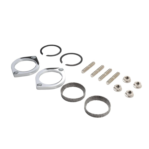 Exhaust Flange Install Kit Flanges Gaskets Nuts Washers for 1