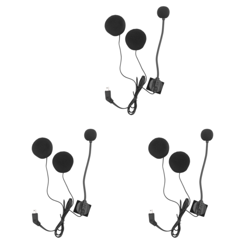 Bluetooth-headset met luidspreker voor motorhelm, geschikt voor halfhelm