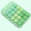 Portable USB 2.4G Wireless Number Keyboard 18 Keys Green 3