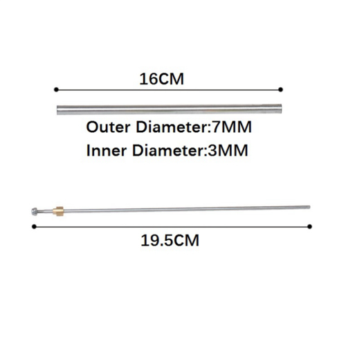 Buisassemblage 3 mm scheepsas voor FT012 2.4G borstelloze RC 1
