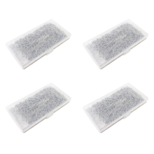 2000 stuks naaispelden met kop, fijne satijnen rechte speld (2,5 cm)