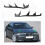 Car Front Headlight Cover Trim for BMW 3Series E46 M3 4