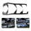 Car Front Headlight Cover Trim for BMW 3Series E46 M3 2