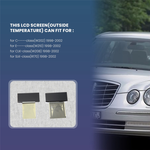 LCD Screen for E-Class W210 CLK-Class W208 2