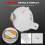 Engine Coolant Reservoir Tank with Cap for 3