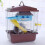 Κλουβί για κατοικίδια Hamster Cottage με φεγγίτη Διπλό Σπίτι Ροζ 3