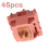 45Pcs Switch 5 Pins 40gf Linear Switch Lubed Deep Low-Pitch 3