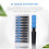 50 Pcs Embedded Sc Upc Fiber Optic Fast Connector Ftth Single-Mode 2