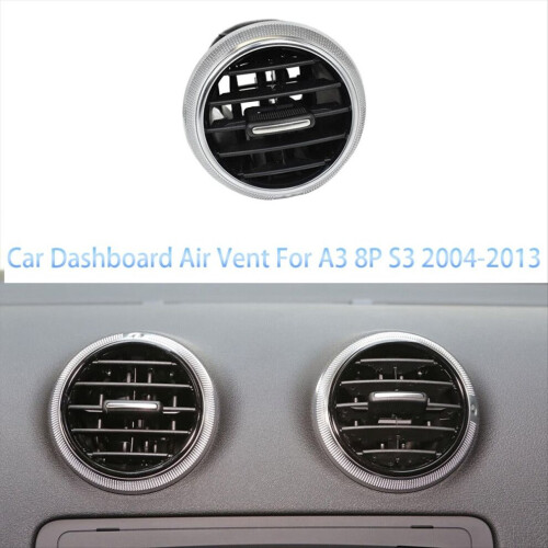 For A3 8P S3 2004-2013 Car Dashboard Air Ventilation 1