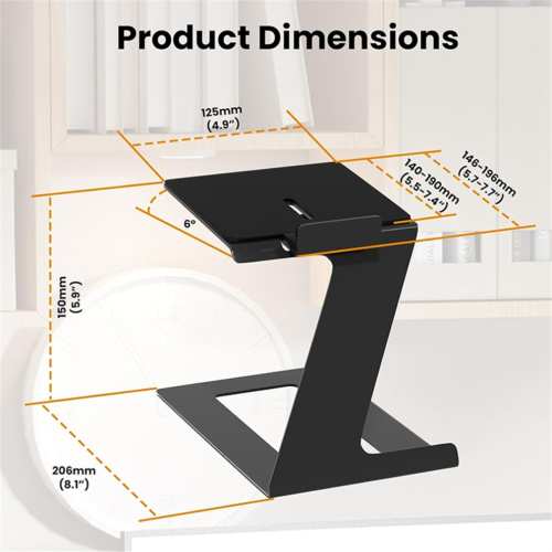 Desktop Speaker Stand Mount Studio Monitor Riser Support 1