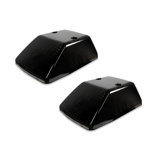 2pcs Front Wing Turn Signal Blinker Housing Light Cover for Benz