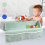 Children'S Bathtub Splash Guard with Toy Storage 2