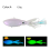 130g-150mm Gonne fluorescenti Esche da traina Gonne A 2