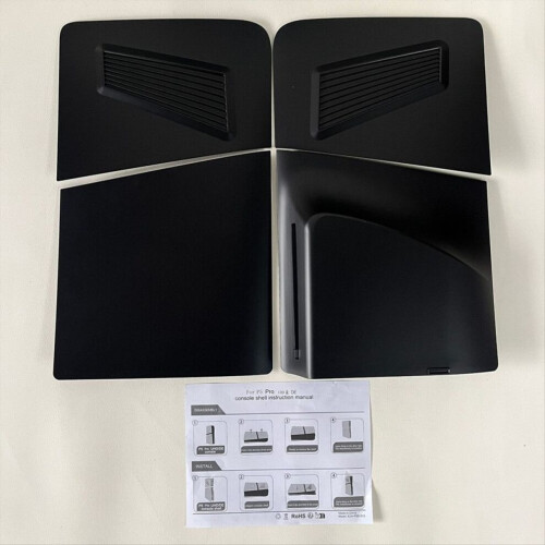 For PS5Pro Protective Case Hard ABS Shell Anti-Scratch Cooling Vents 2