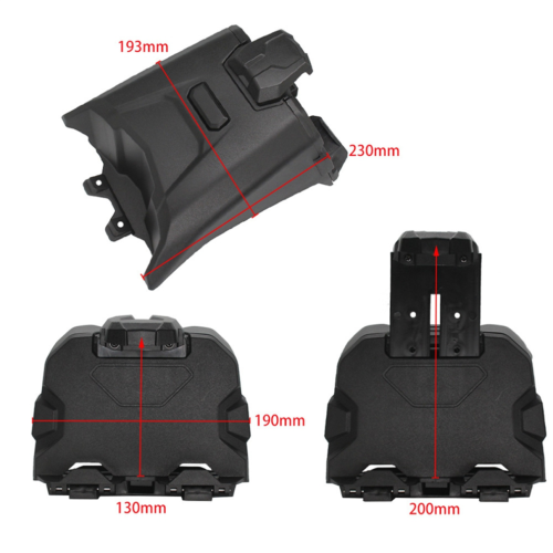 Motorcycle Electronic Device Holder Storage Box for Can Am 2