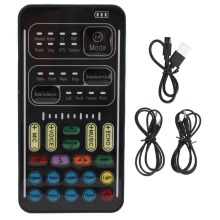 Voice Changer Handheld Multifunctional Sound Effects Modifier