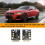 1Pair Front Headlight LED Board for BMW Lemon Yellow DRL Chip Board 2
