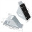 Set van 2 antislipschoenen voor uitschuifbare ladders D1200 2
