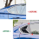 Rear Window Shutter Cover Trim Side Vent Trim Accessories 4