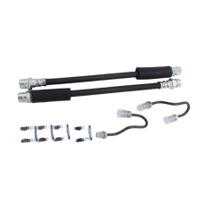 Kit di tubi flessibili e fascette per freni posteriori nuovi per Golf MK5 MK6