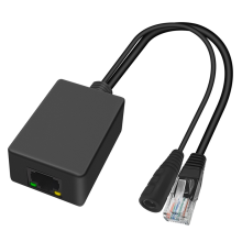 Inyector PoE Gigabit y convertidor PoE para cámaras CCTV
