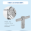 Πλήκτρο κουρδίσματος τυμπάνων 4 τεμαχίων με συνεχή ταχύτ 4