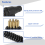 3meter 13 Pin Towing Trailer Extension Cable Lead Light Connector 4