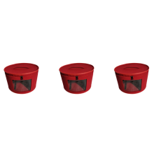 Hutbox-Organizer, runde Reisehutboxen, faltbare Hutaufbewahrungstasche D