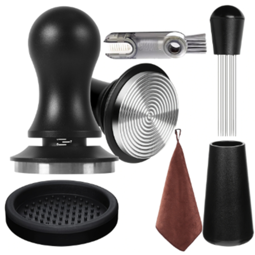 Set di accessori per espresso con pressino e strumento WDT, 53 mm 2