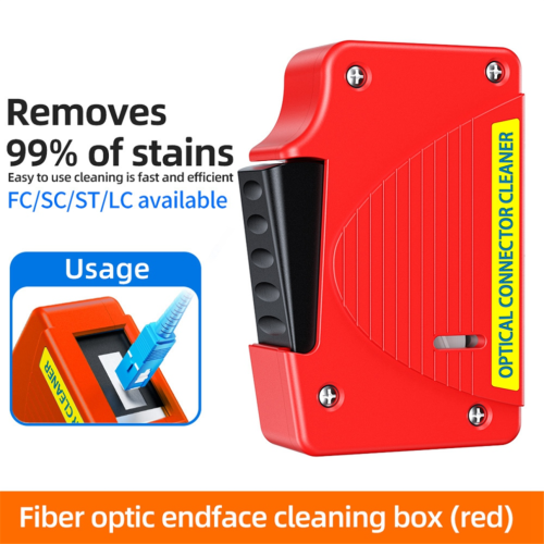Fiber Optic Cleaner Cassette Optic Fiber Cleaner Tools 1