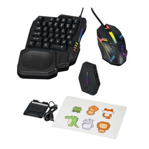 35Key Ergonomics RGB Gaming Keyboard+Keyboard for