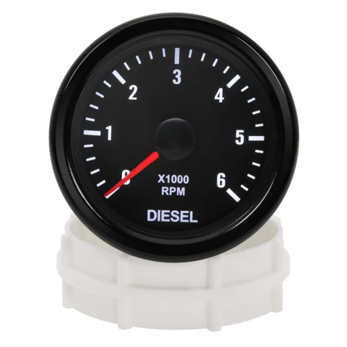 RPM Tachometer Backlight Tacho Meter Electrical Tachometer Gauge 1