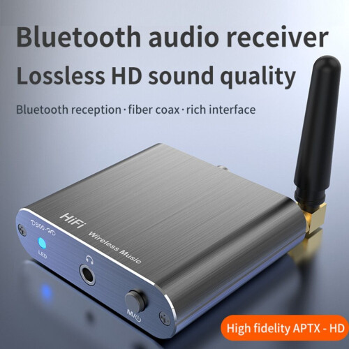 D300 Wireless Receiver -HD BT 5.2 HiFi Stereo Audio Adapter 2
