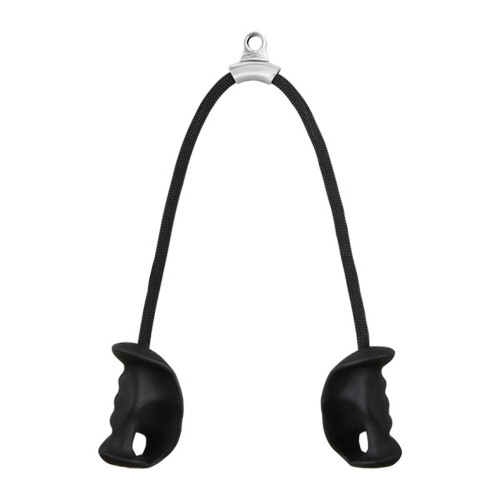 Fitness Grip Double Head Rope Pull Down Handle Triceps Biceps Back