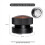 Coffee Tamper Stainless Steel Adjustable Depth Calibrated 51mm 3