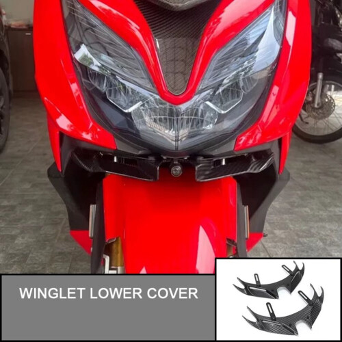Motorrad-Frontverkleidungs-Winglets aus Kohlefaser 1