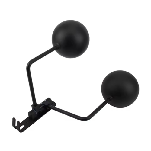 Support mural double pour casque de moto 2