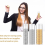 30Pieces Coin Tubes Assorted Sizes Coin Storage Tubes 3
