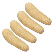 4pcs Environmental Loofah Sponges Organic Fiber Washers for