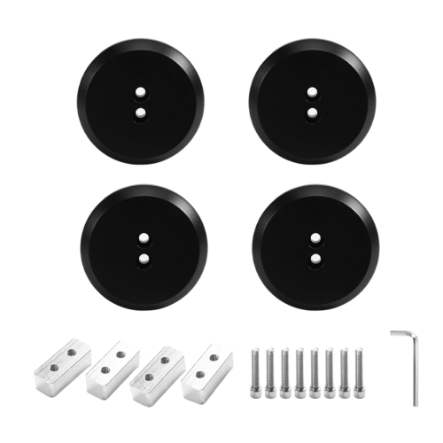 Jack Pad Lifting Pucks Aluminium Range Jack Adapter für Schwarz 2