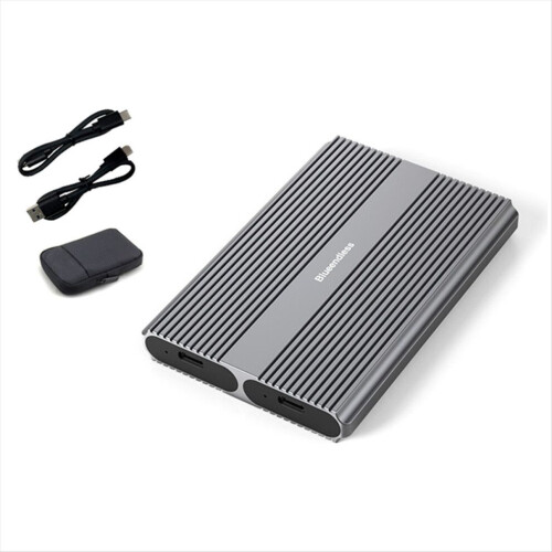 Box doppio SSD, alloggiamento doppio per hard disk M.2