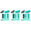 3X Sublimation Blanks Glass Silicone Strap Kit 1