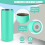 3X Sublimation Blanks Glass Silicone Strap Kit 4