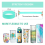 3X Sublimation Blanks Glass Silicone Strap Kit 3