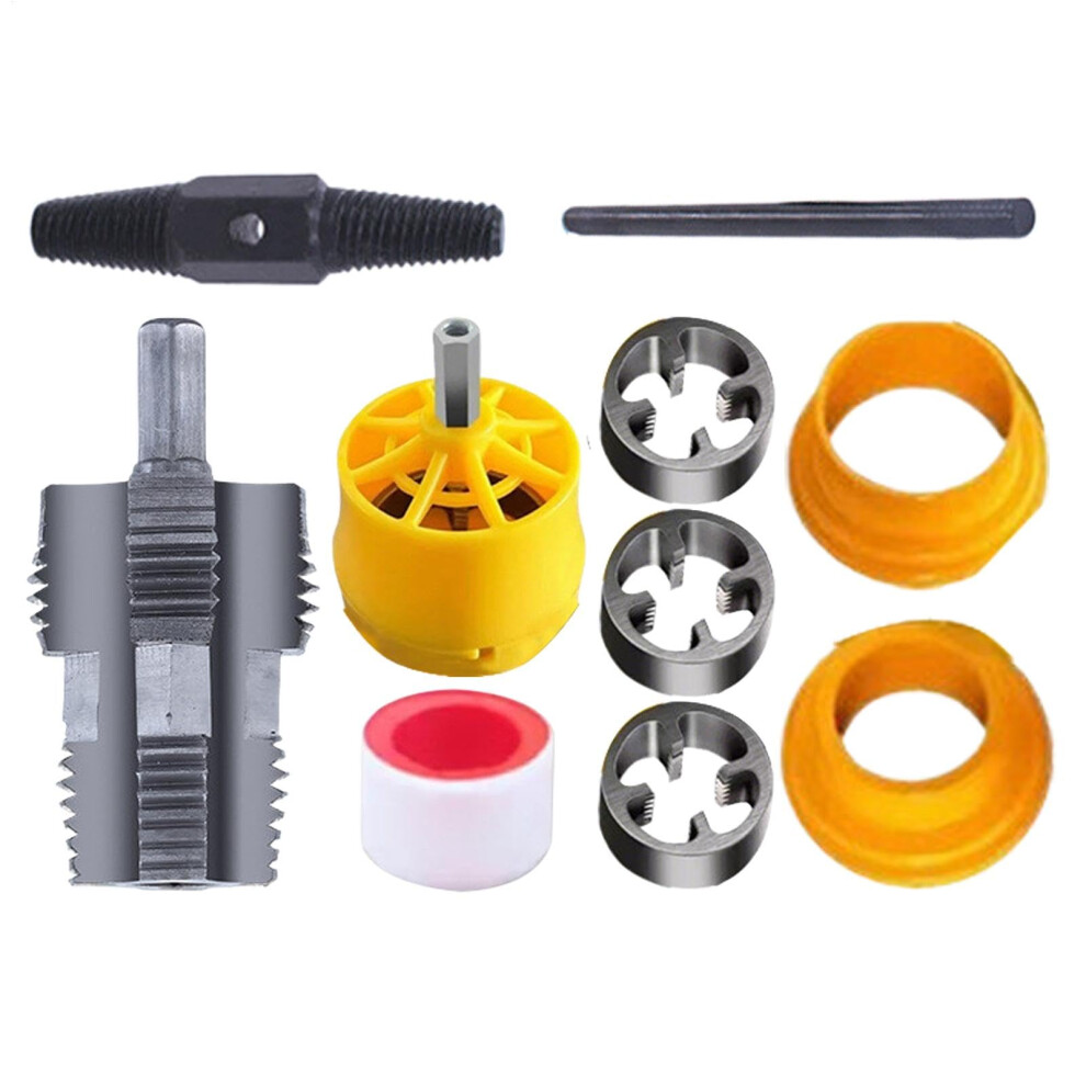 Pvc Thread Maker Tool, Pvc Pipe Thread Set, Manual Water Pipe Thread Tap Kit 9426802126754