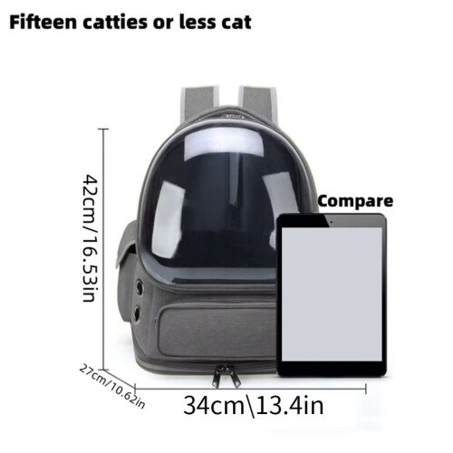 Breathable Cat Backpack Large Space Pet Travel Backpack,A 1