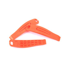 3 pieces Nylon Tire Levers Bicycle Tire Pry Bar Bicycle Tire Lever Pry Bar for Bicycle Tires Orange